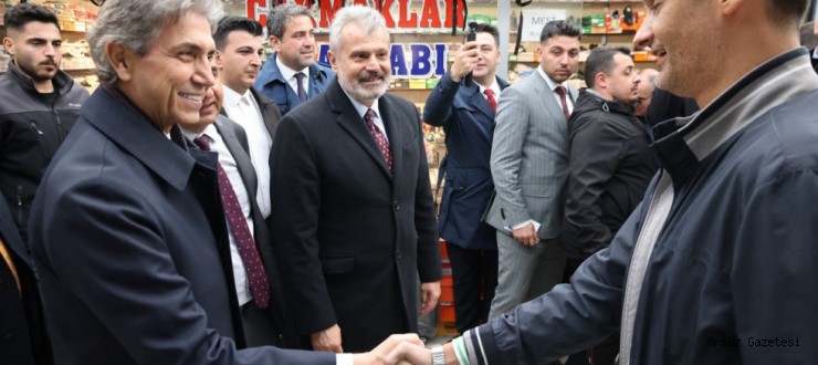 BAŞKAN ÖNTÜRK, AK PARTİ YEREL YÖNETİMLER BAŞKANI DEMİR’İ AĞIRLADI