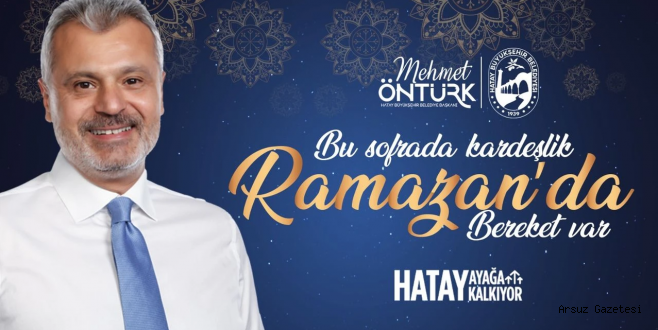 HBB Başkanı Öntürk’ten Ramazan Müjdeleri