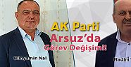 AK Parti Arsuzda Görev Değişimi